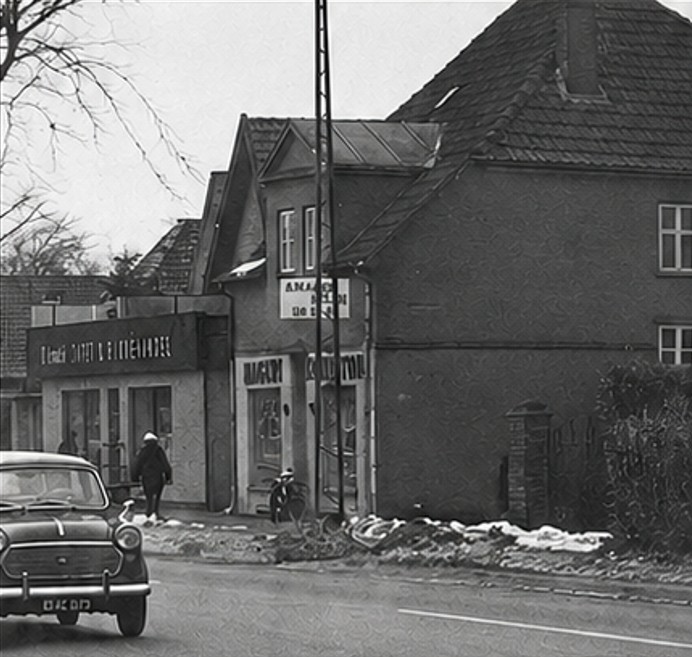 Gadefoto fra området ved Amager Landevej og Randkløve Allé