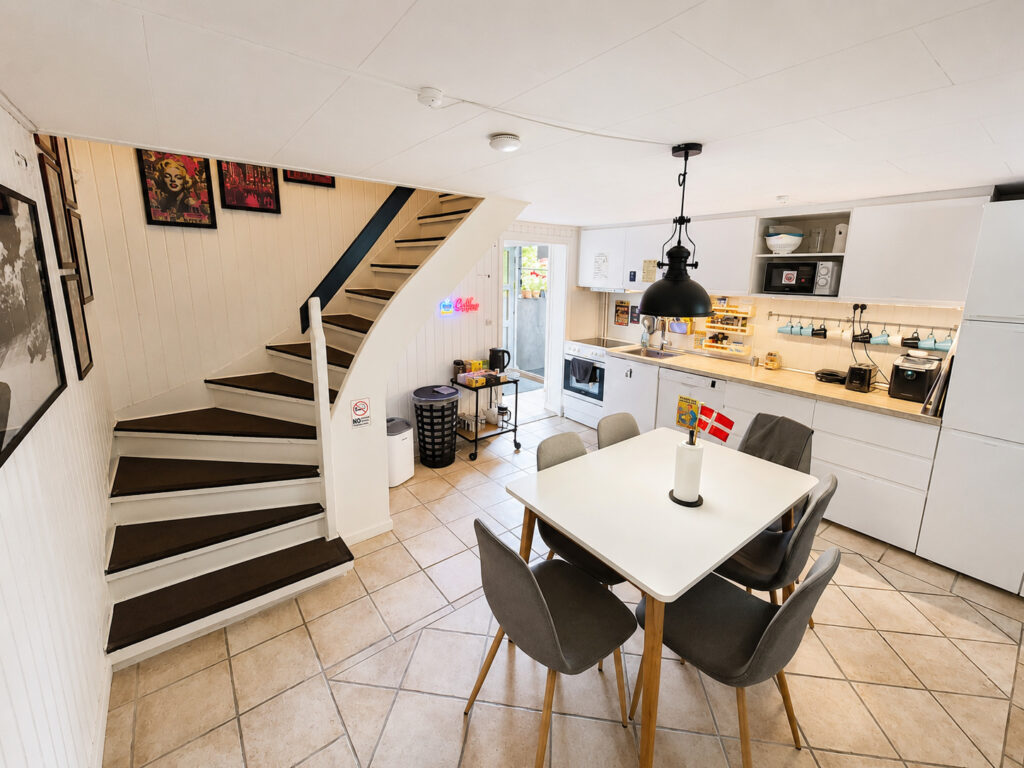Kitchen with dining space