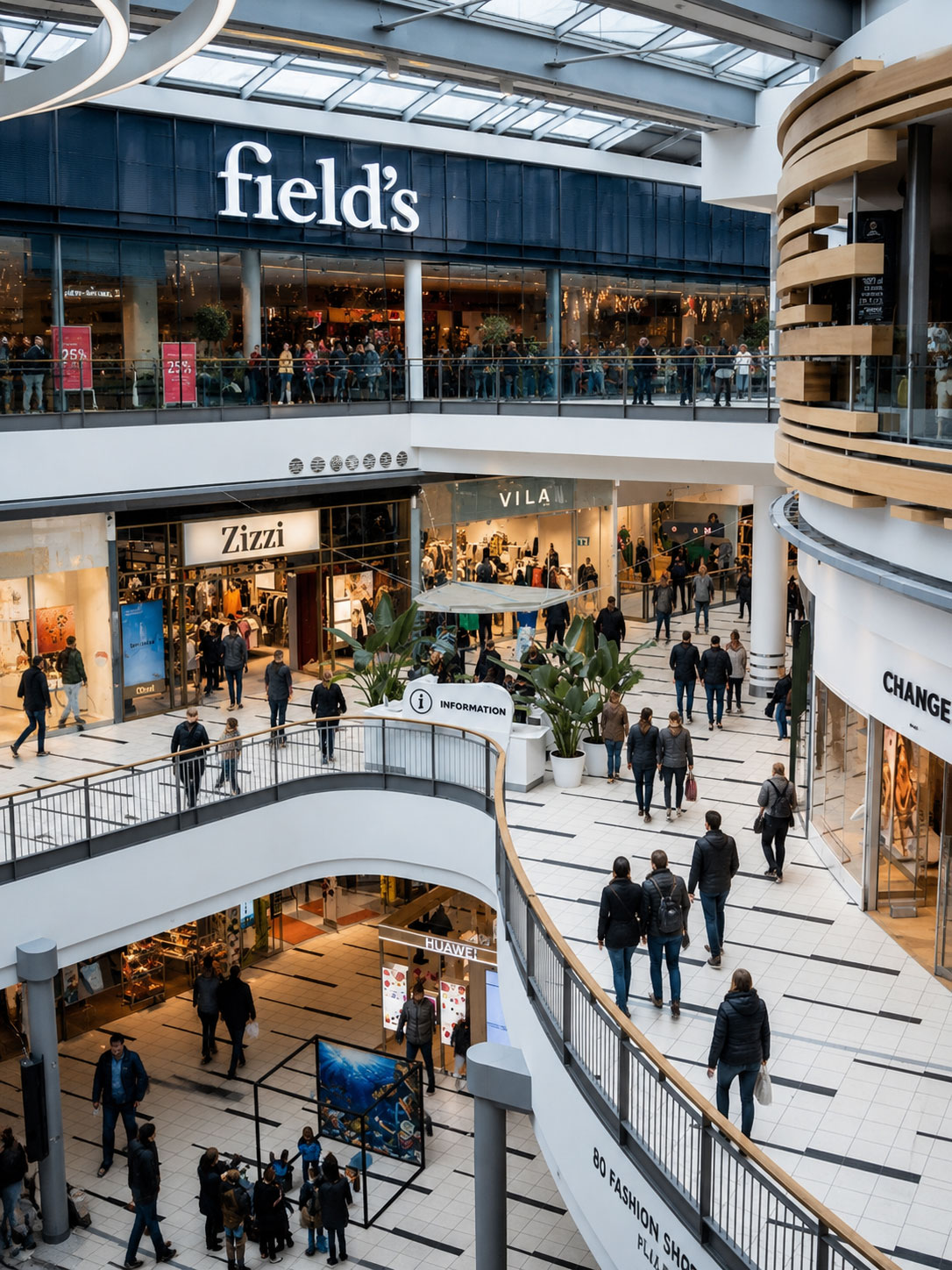 Field's Shopping Centre in Copenhagen