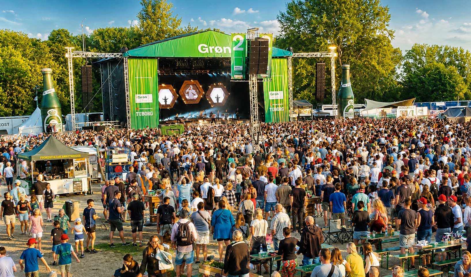 Grøn Koncert outdoor music festival in Tårnby
