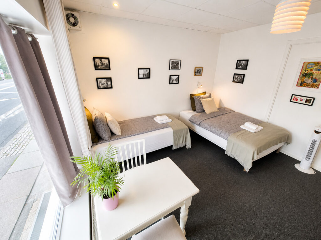 Spacious Room 1 at Vintage Blue House Copenhagen