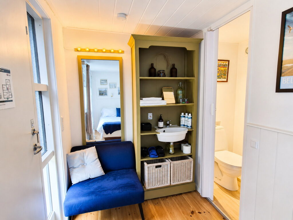 Room 7 – The Annex has its own private bathroom and convenient in-room facilities.